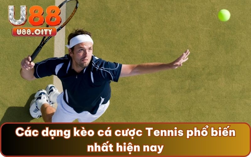 Các dạng kèo cá cược Tennis phổ biến nhất hiện nay