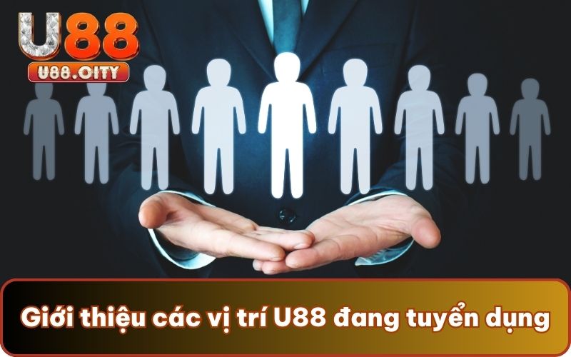 Giới thiệu các vị trí U88 đang tuyển dụng