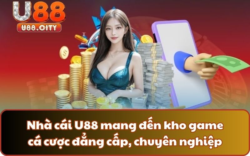 Nhà cái U88 mang đến kho game cá cược đẳng cấp, chuyên nghiệp